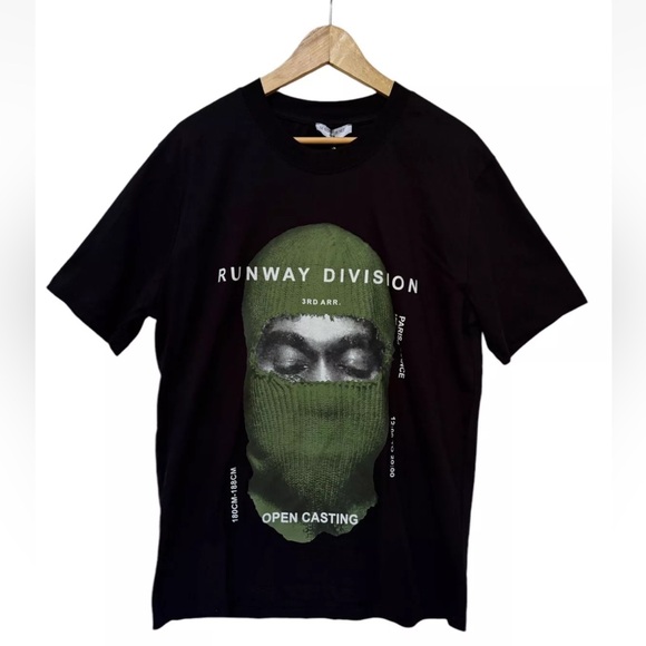 IH NOM UH NIT Paris Runway Division Printed T-Shirt In Black Sz XL - Picture 5 of 9